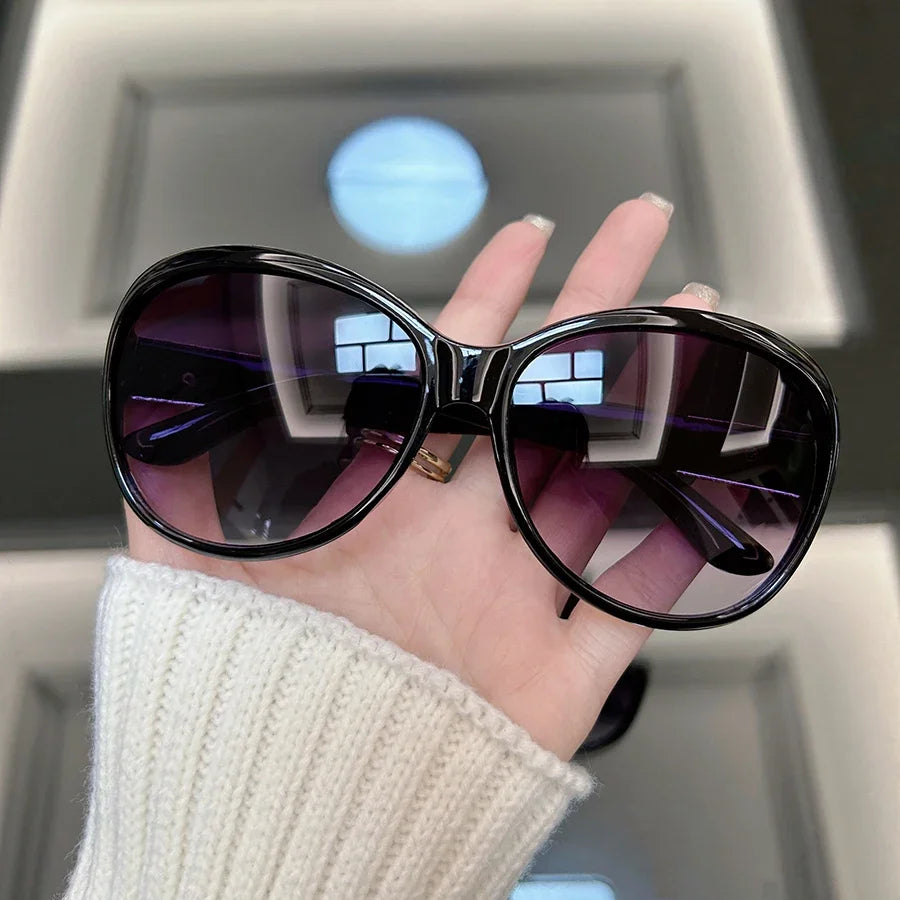 Round Vintage Sunglasses Women Men Brand Designer Mirror Sun Glasses Female Male Punk Fashion Retro Designer Oculos De Sol