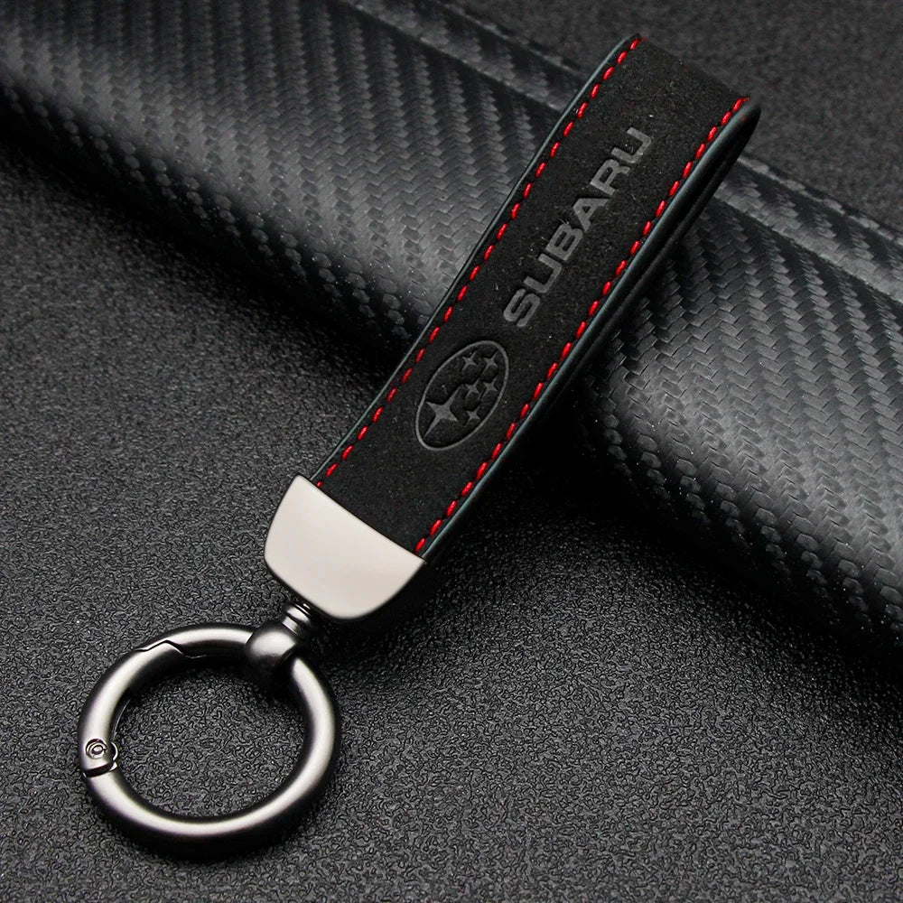 Car Styling Accessories Key Decoration Key Chain Metal Emblem Key Ring for Subaru WRX Impreza Impreza Forester Tribeca XV BRZ