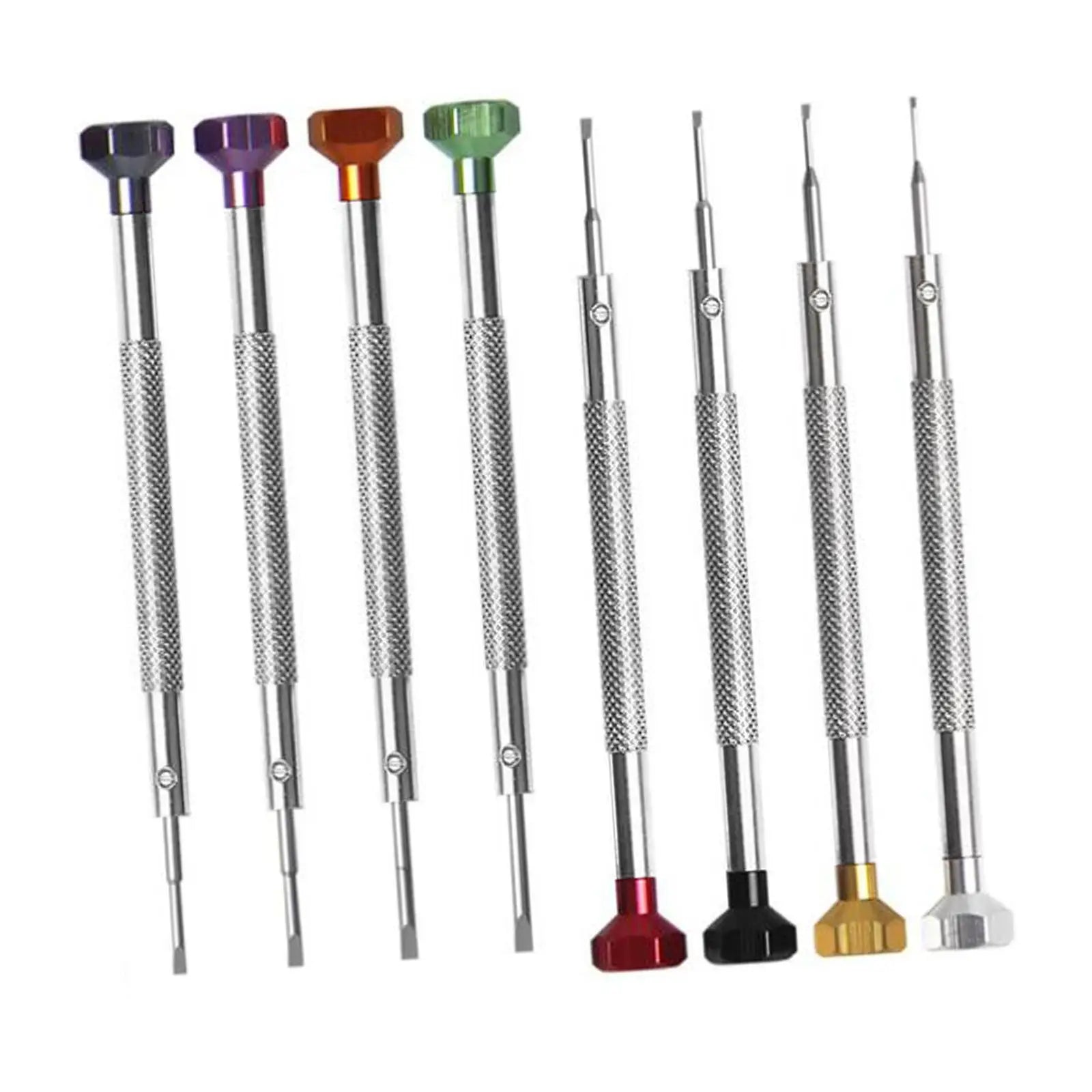 8 Pieces Watchmakers Screwdrivers Small Screwdriver Set for Glasses Cameras