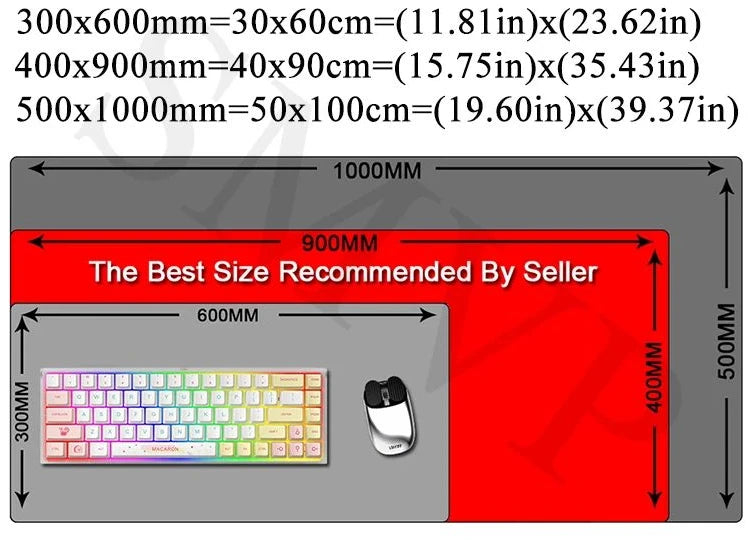 New Original Angel Girl Leather Mouse Pad Cartoon Rabbit Anti-slip Anti-fouling Dining Table Mat Large Size Computer Keyboard Pa
