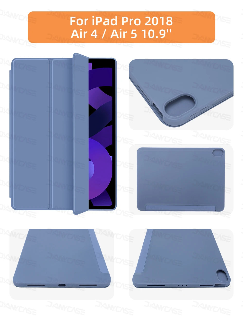 For ipad 10th generation case For iPad Air 6 M2 2024 11in 13in M4 Pro 11 12.9 Air 4 5 10.9 iPad 10.2 7 8 9th 9.7 mini 6 7 Cover