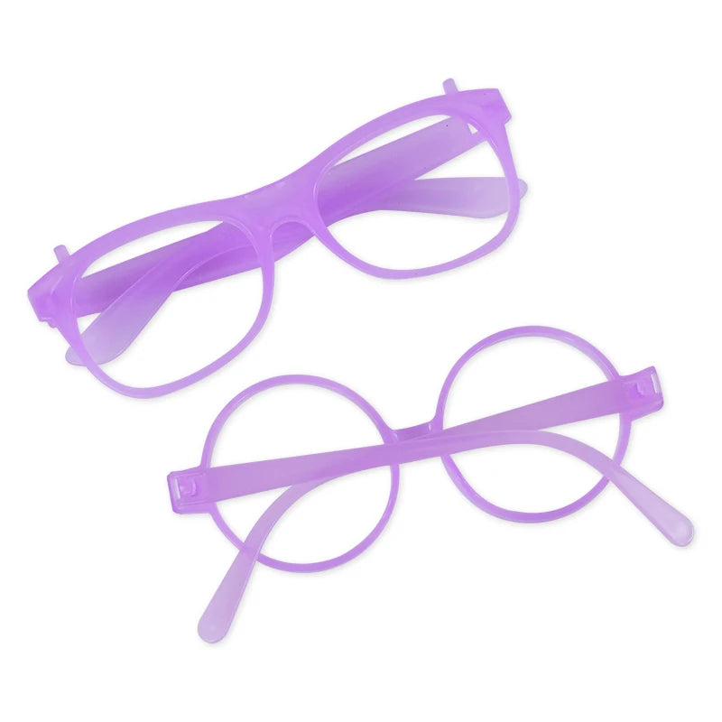 1pc Luminous Glasses Glow Sunglasses With Light Neon Fluorescent Decorative Bar Party Gift Adult Kids Birthday Props