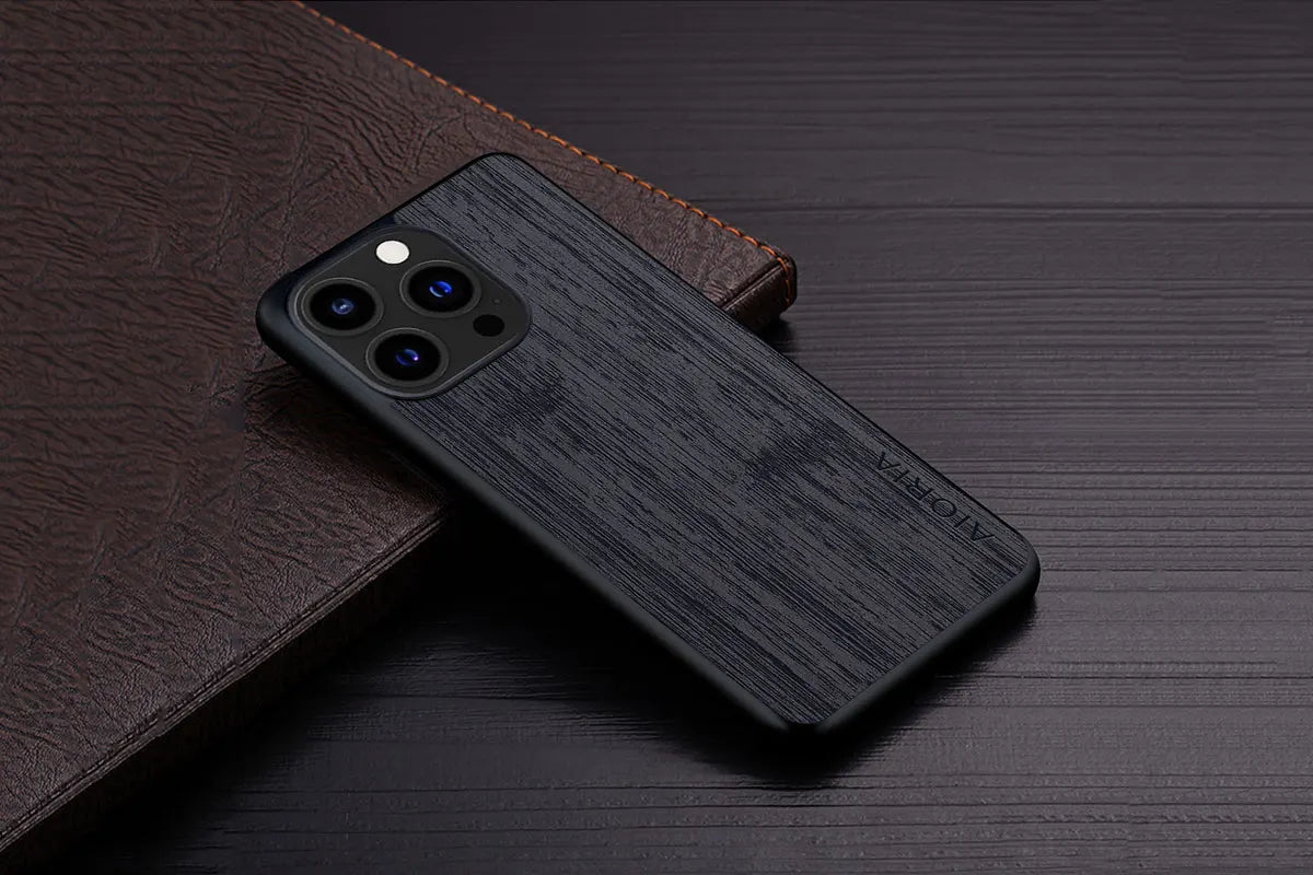Case for iPhone 15 14 13 12 11 Pro Max Plus Mini 5G bamboo wood pattern Leather cover Luxury coque for iPhone 15 pro max case