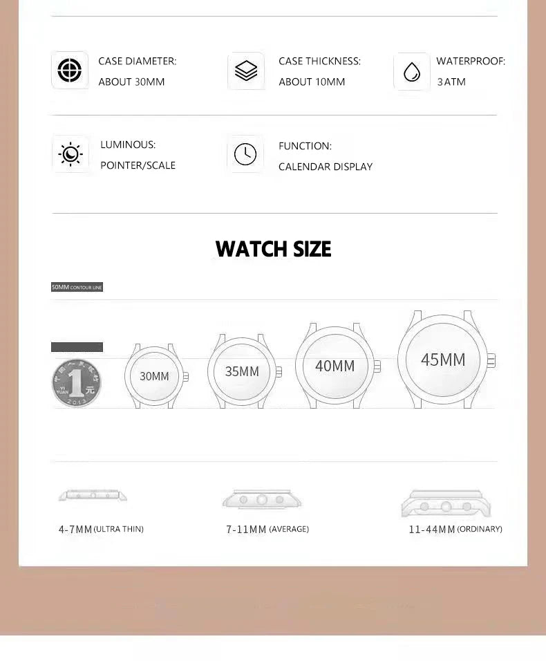 POEDAGAR Top Luxury Fashion Women Watches Waterproof Luminous Date Ladies Quartz Watch Stainless Steel Simple Casual Woman Watch