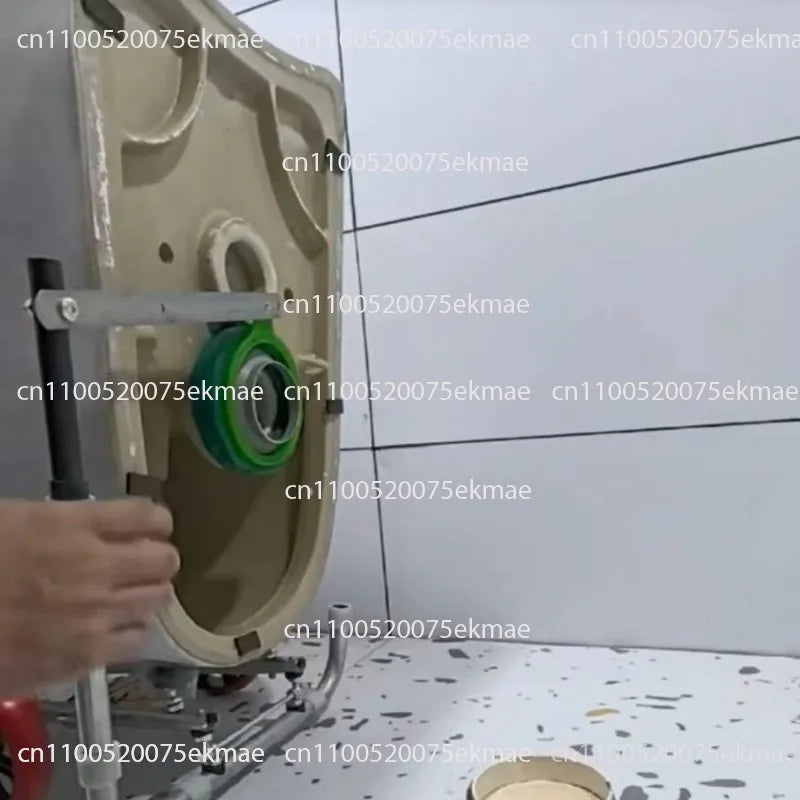 Toilet  Auxiliary Installation Artifact, Positioning and Moving, Folding Portable Labor-saving Trolley, Easy Installation