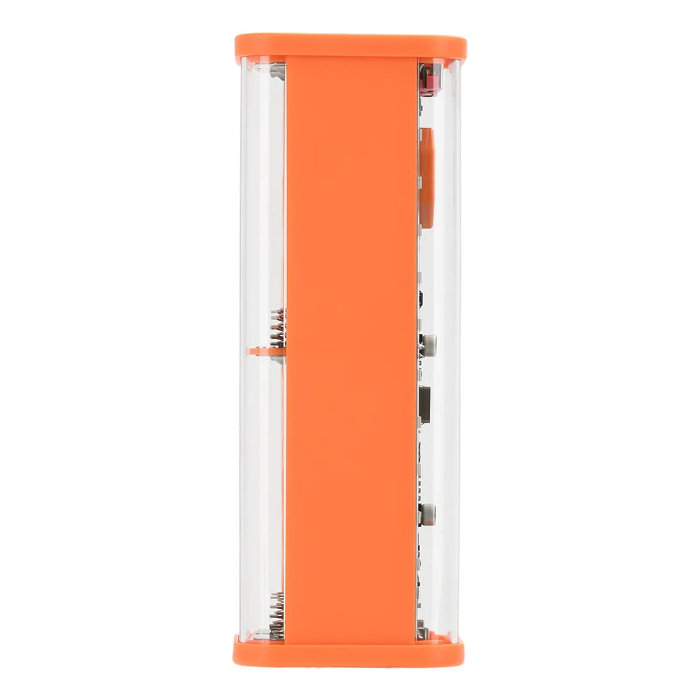 8 Slots 21700 Battery Case DIY Kit Mecha Transparent Quick Charge Flash Charger Battery Case Kit Power Bank Box Type C