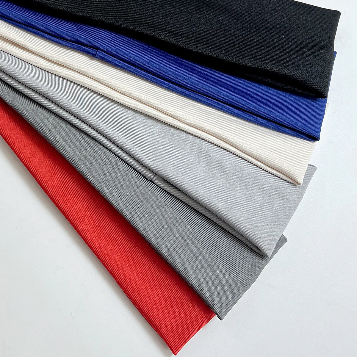 6pcs Fashion Sports Headbands For Women Fitness Running Yoga Solid Color Elastic Hairbands Stretch Makeup Hair Accessories