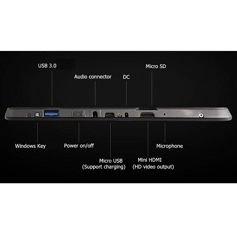 Hot Sales 10 INCH S10 Tablet PC 4GB DDR RAM 64GB ROM WINDOWS 10 Dual Camera USB 3.0 Quad Core HDMI-Compatible