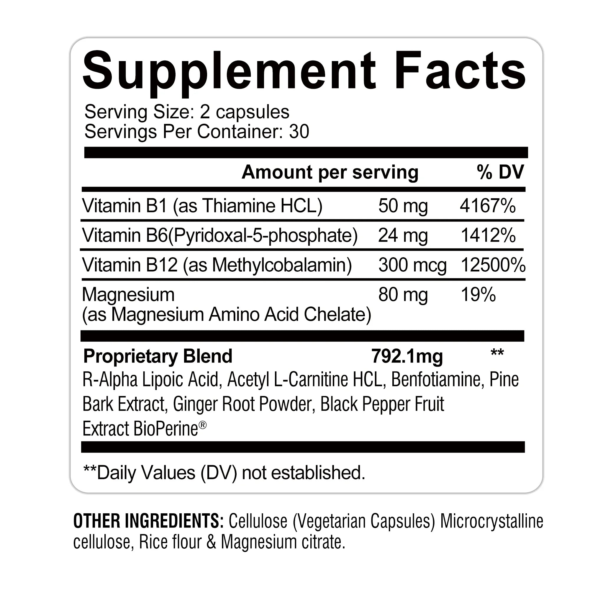 Sciatic Nerve Relief - Alpha Lipoic Acid - Promotes Sciatic Nerve Comfort & Relieves Nerve Pain - 60 Capsules