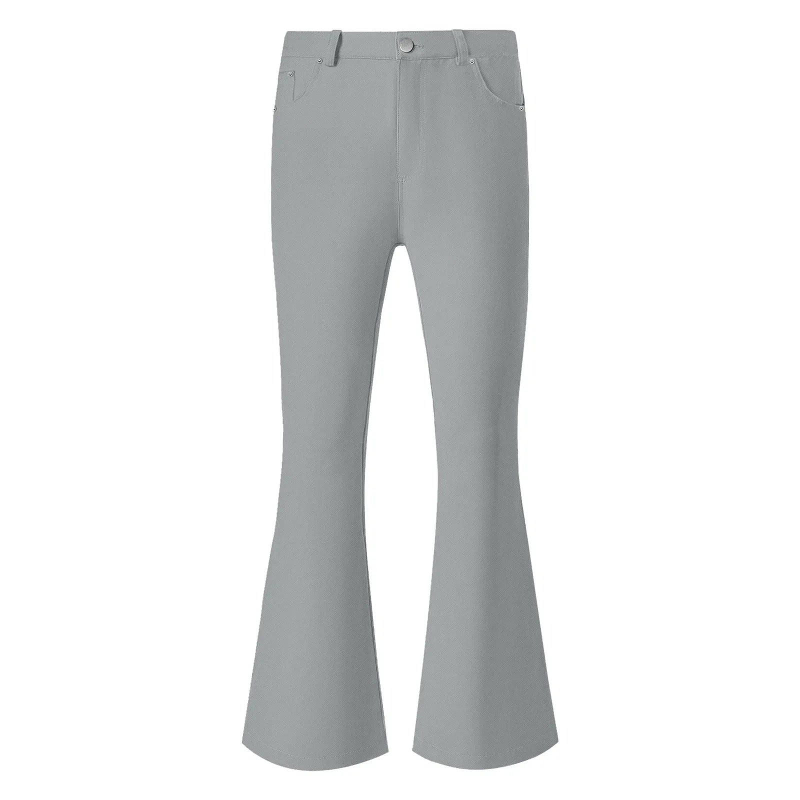 Men's fashion Retro Disco Flared Pants Loose Stretch Vintage Trousers Fit Flared Comfortable Retro Stretch Twill Men's Trousers