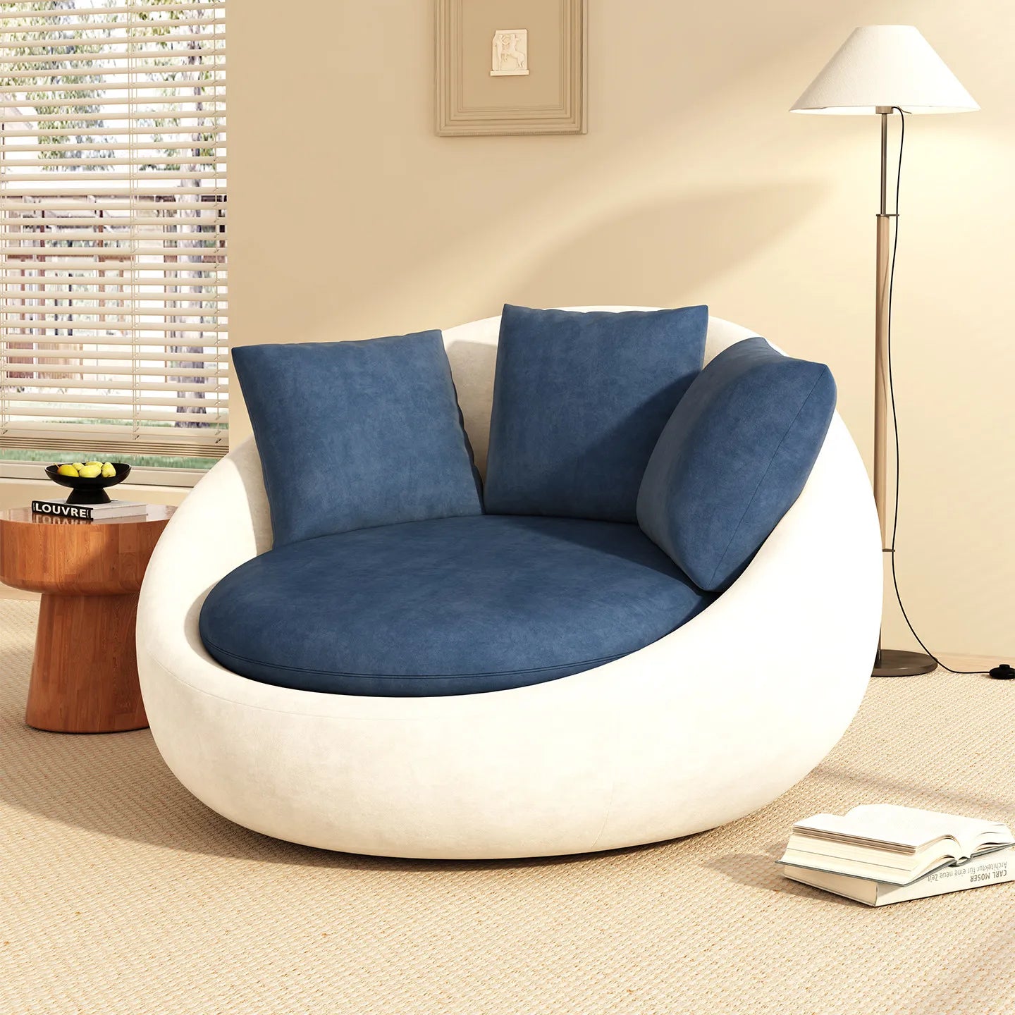 Gaming Puffs Living Room Sofas Pouf Velvet Modern Children Living Room Sofas Individual Curved Tumbonas Playa Trendy Furniture