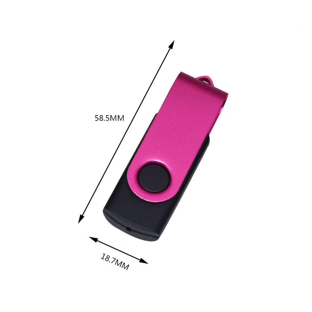 Pendrive Memory Stick 4GB 8GB 16GB 32GB 64GB 2.0 Metal Usb Flash Drive Pen Drive USb Stick 128GB Creative USB