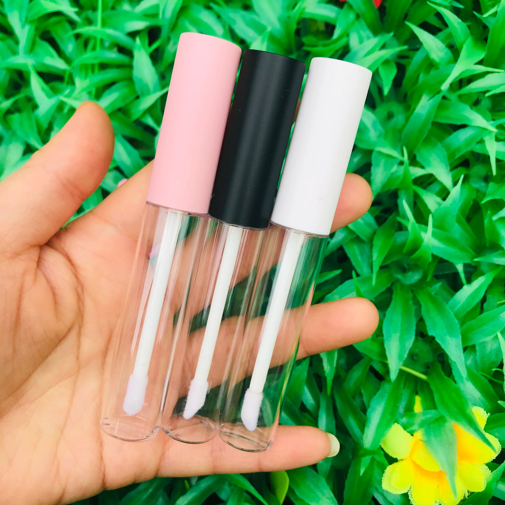 10ml Lip Gloss Tubes Empty mascara bottle Clear Plastic DIY Refillable cosmetic packing container