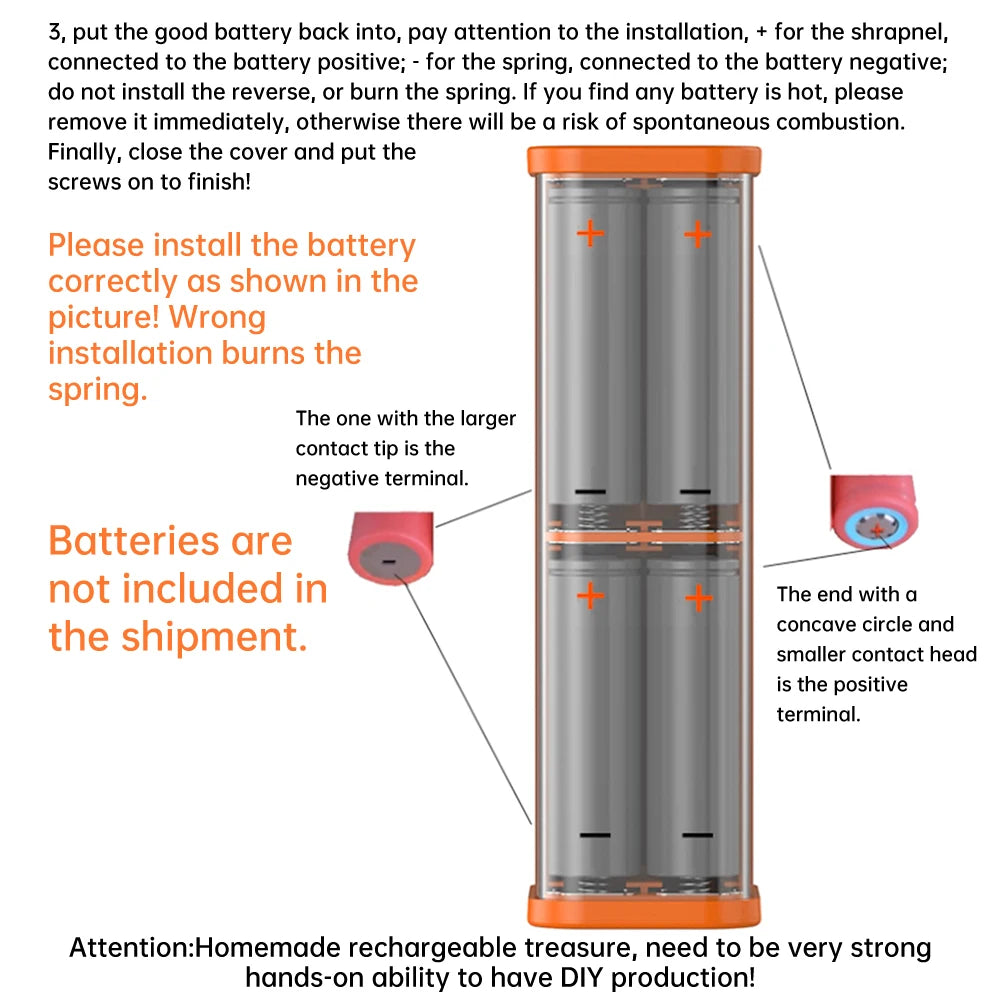 8 Slots 21700 Battery Case DIY Kit Mecha Transparent Quick Charge Flash Charger Battery Case Kit Power Bank Box Type C