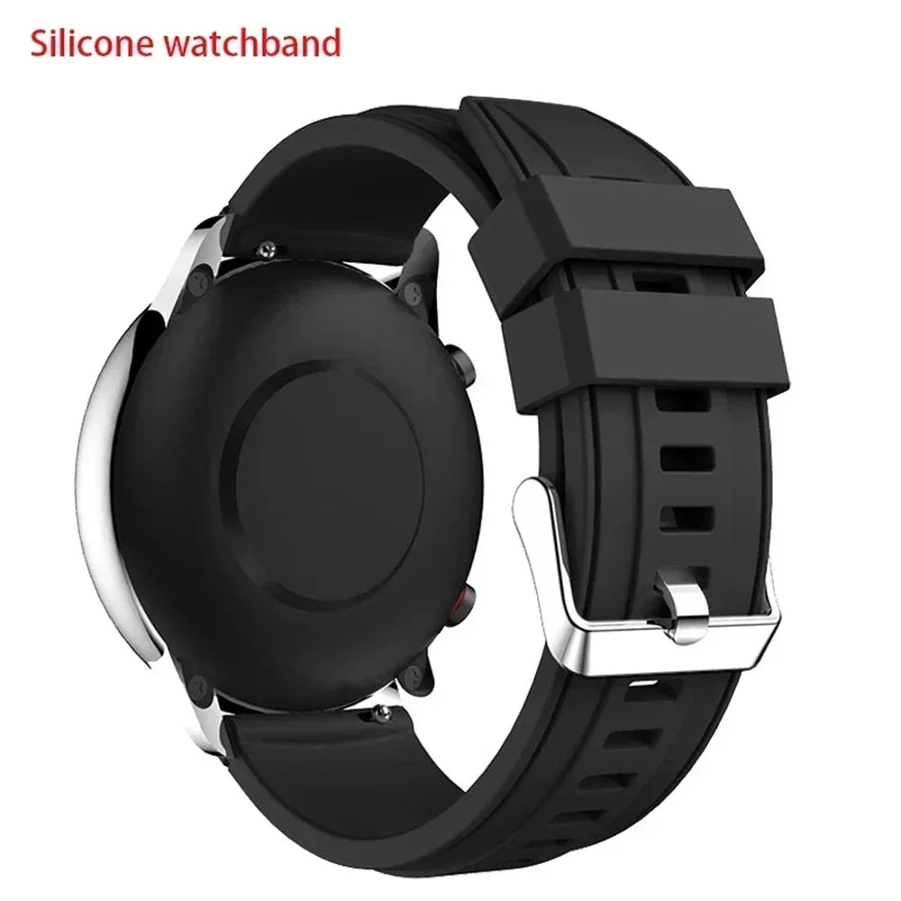 Silicone Breathable Band For Fossil gen 6 44mm Gen6 5 5e/Gen 5 LTE 45mm Strap Bracelet Replacement 20mm 22mm Sports Accessorie