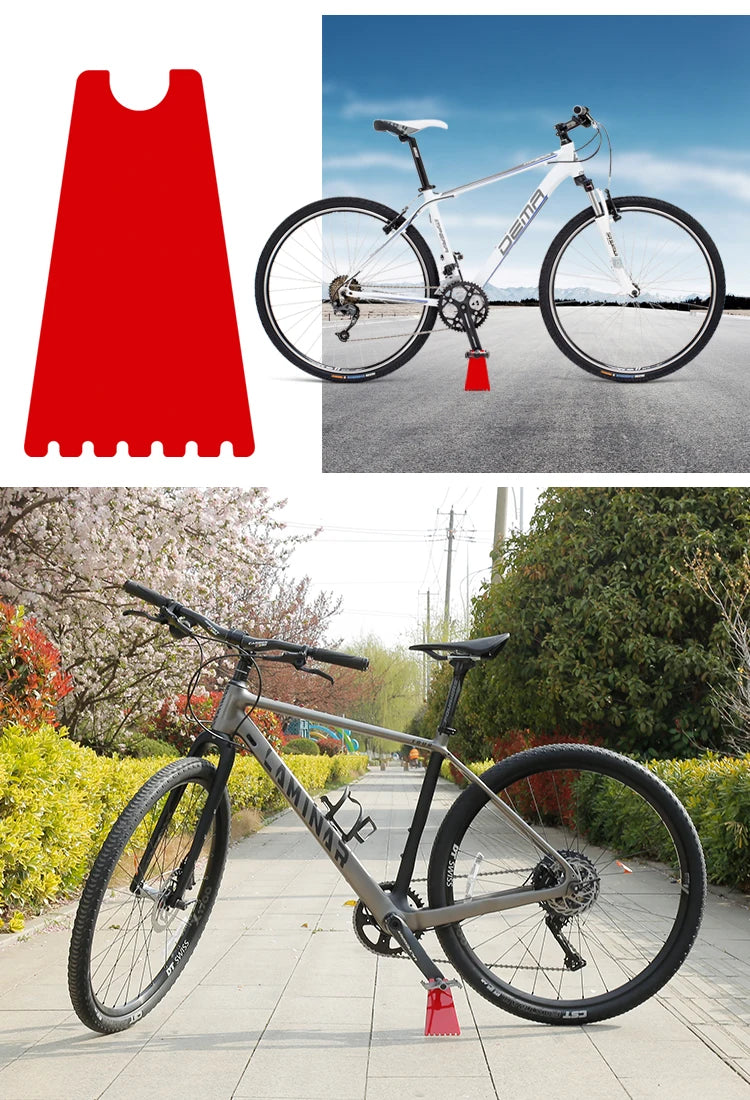Portable Bicycle Stand For Brompton Adjusting Cleaning Repairing Mountain Bike Bicycle Accessories Clear Acrylic Support