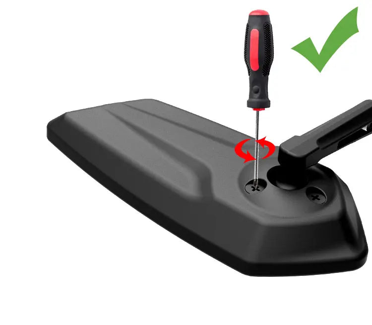 EASYDO Bicycle Mirror Universal WideRange 360° Adjustable Rearview Mirror Electric Scooter Convex Glass Durable Bike Accessories