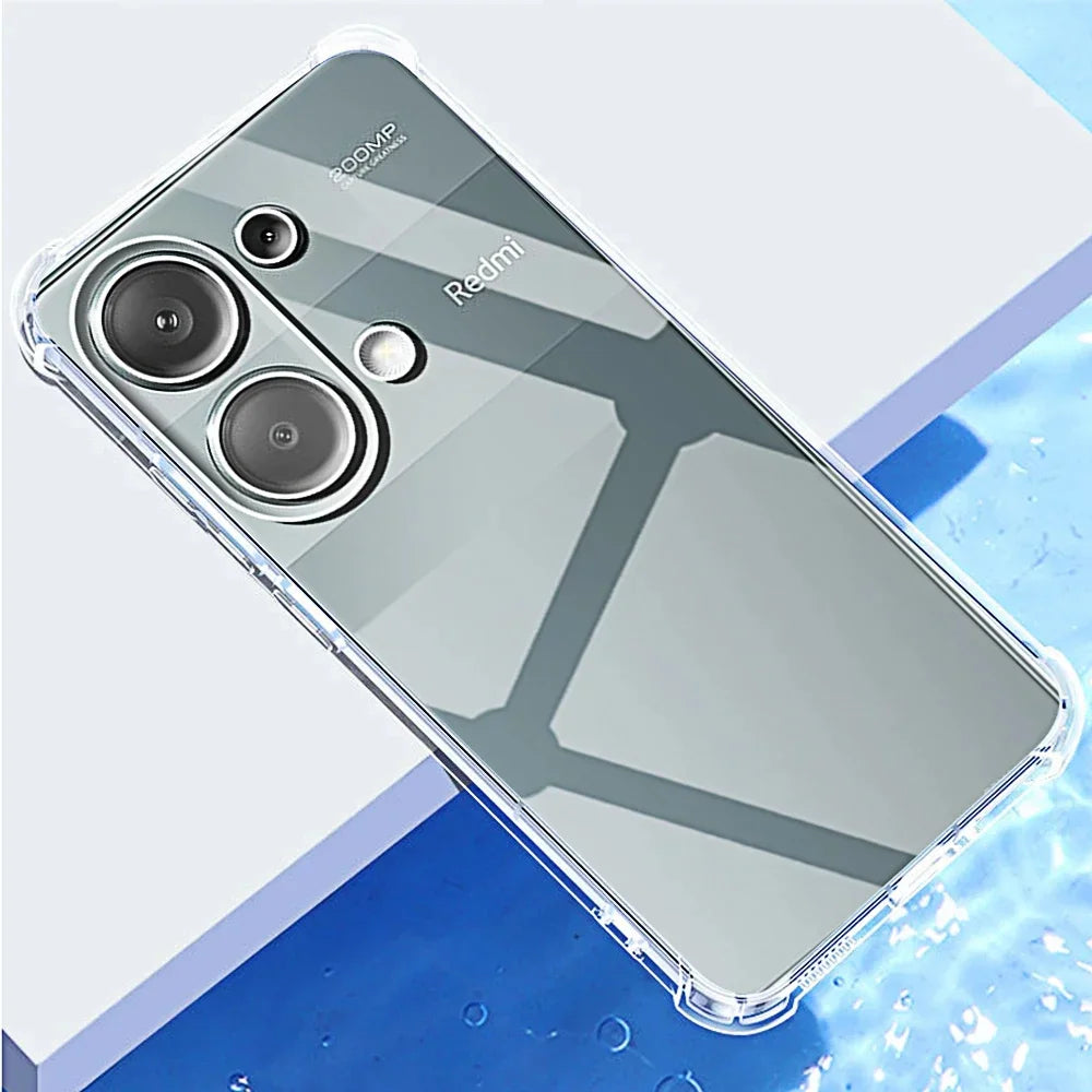 1.5MM Thick Shockproof Case For Xiaomi Redmi Note 13 Pro 4G Ultra Clear Case on For Redmi Note 13 Pro Plus 5G Back Cover