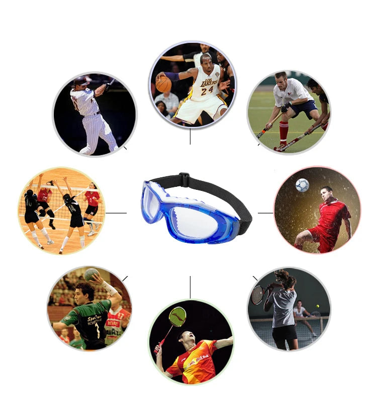 Myopia hyperopia prescription Adults Sports Goggles for Basketball Football Glasses Anti-impact Fitness Training Cycling Eyewear