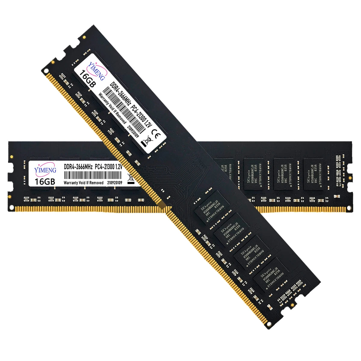 DDR4 4GB 8GB 16GB Desktop Memories Ram 2133 2400 2666 3200Mhz 288Pin PC4 17000 19200 21300 25600 1.2V Non-ECC DIMM Memory Ram