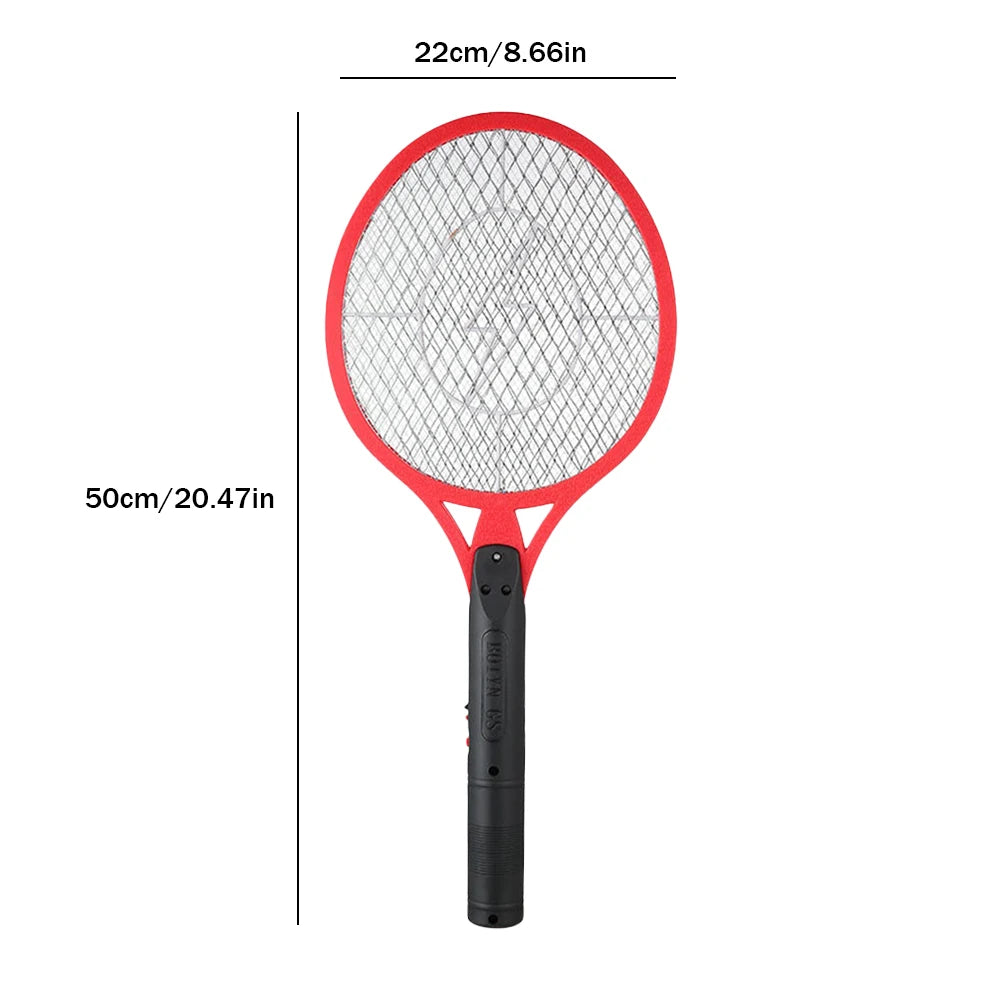 Electric Mosquito Racket 2-in-1 Fly Swatter Trap Electric Mosquito Swatter USB Rechargeable Mosquito Racket Fly Zapper For Home