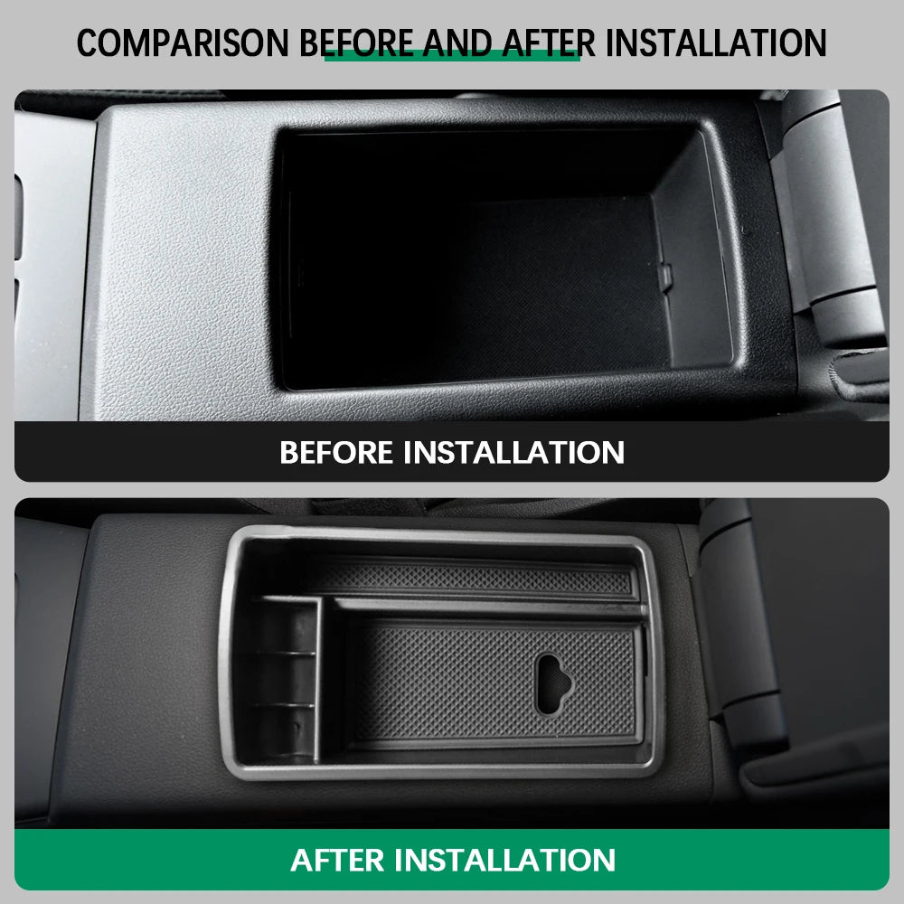 Car Central Armrest Box Storage Tray Holder Case for Audi A3 8V S3 2014 2015 2016 2017 2018 Organizer Accessories