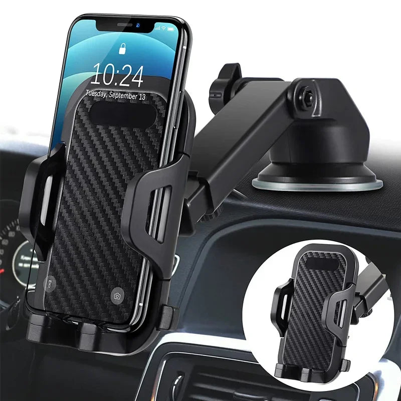 Multifunctional Car Phone Holder Navigation Frame Suction Cup Air Outlet Mount for Vehicle Dashboard Car Holder