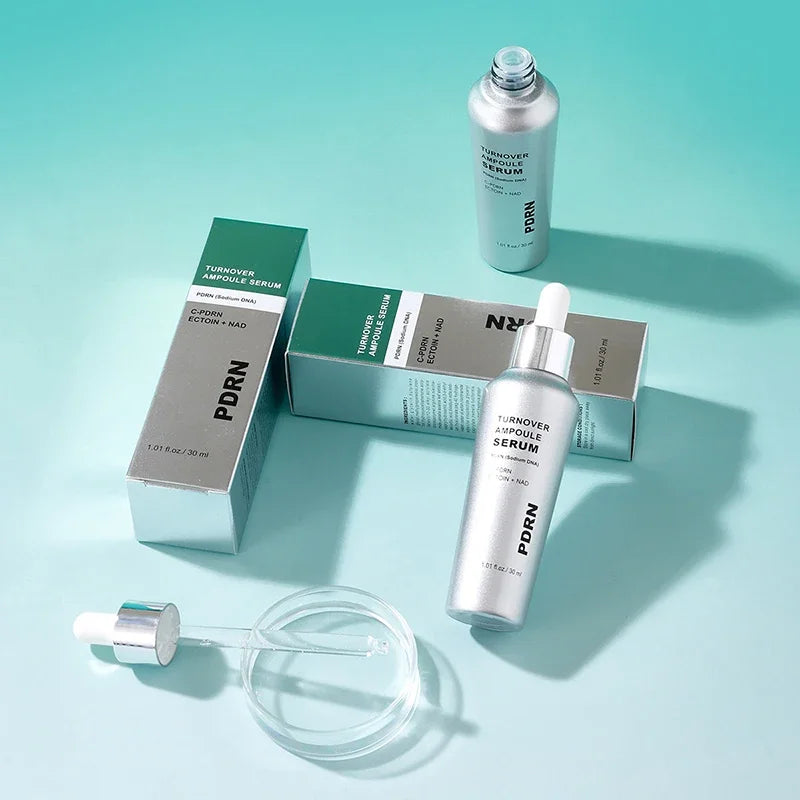 PDRN Peptide Collagen Essence Cream Set,PDRN Firming Deeply Moisturizing Skin Care Ampoule Essence,PDRN High SPF Glow Sunscreen