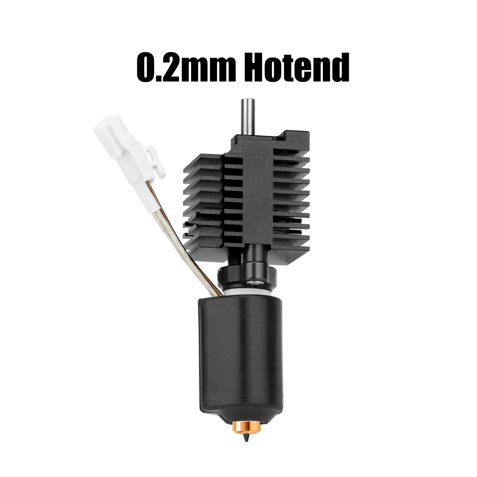 For Creality K2 Plus Hotend Ceramic Heating Block Kit 0.4mm All-metal Integrated Quick swap Nozzle 350°C for Creality K2P Combo