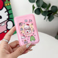 INS Korean Cute Hello Kitty for Magsafe Wallet Card Clip Case For iPhone 15 16 Pro Max 13 14 12 Magnetic Wallet Pink Girl Cover