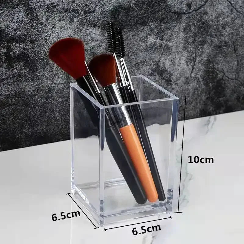 Makeup Storage Organizer Clear Skincare Organiser for Vanity Storage Box for Lipstick Cosmetic Organizer Perfume Holder Home