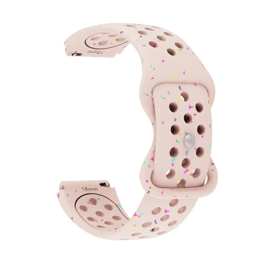 18mm Women Wristband for Huawei Watch GT6 41mm GT5 Pro 46mm Sport Silicone Breathe Strap Bracelet for Huawei Watch GT4 41mm Band