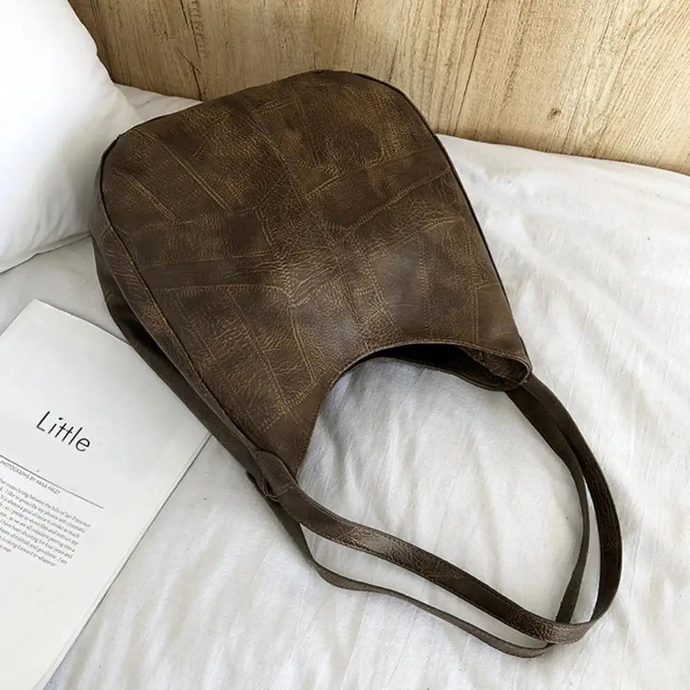 Women's Handbags Vintage Luxury Leather Shoulder Bag Designers Large Bag Modern Fashion Brand Female
