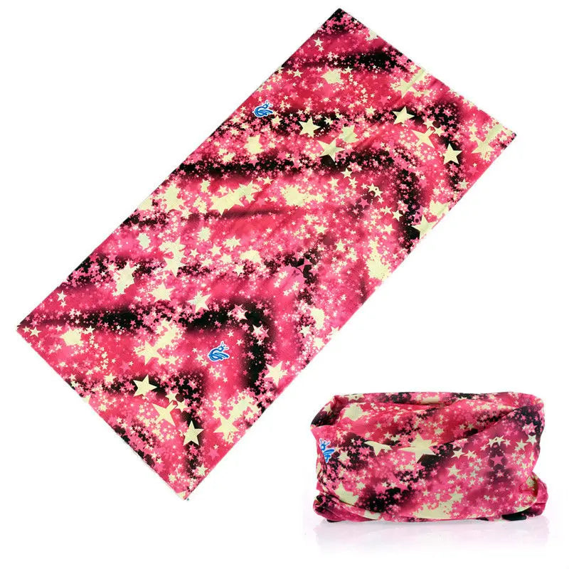 Beautiful Leopard Print Headdress Deporte Sport Face Mask For Women Cycling Bandanas Tube Headband Female Balaclava Head Scarf