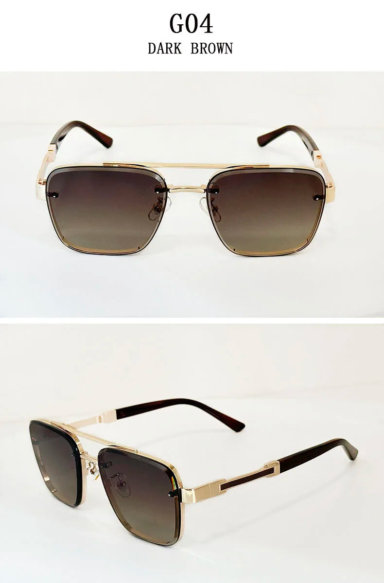 Designer Square Sunglasses For Men Oculos Vintage Trending Sunglasses Dropshipping Glasses Vacation Outdoor Lentes Gafas De Sol