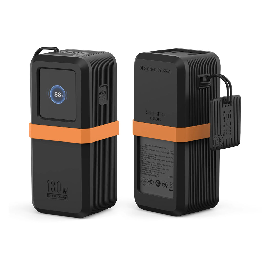 SIKAI Silicone Case for UGREEN Nexode Power Bank 20000mAh 130W Portable Travel Case for UGREEN Nexode Power Bank 12000mAh 100W