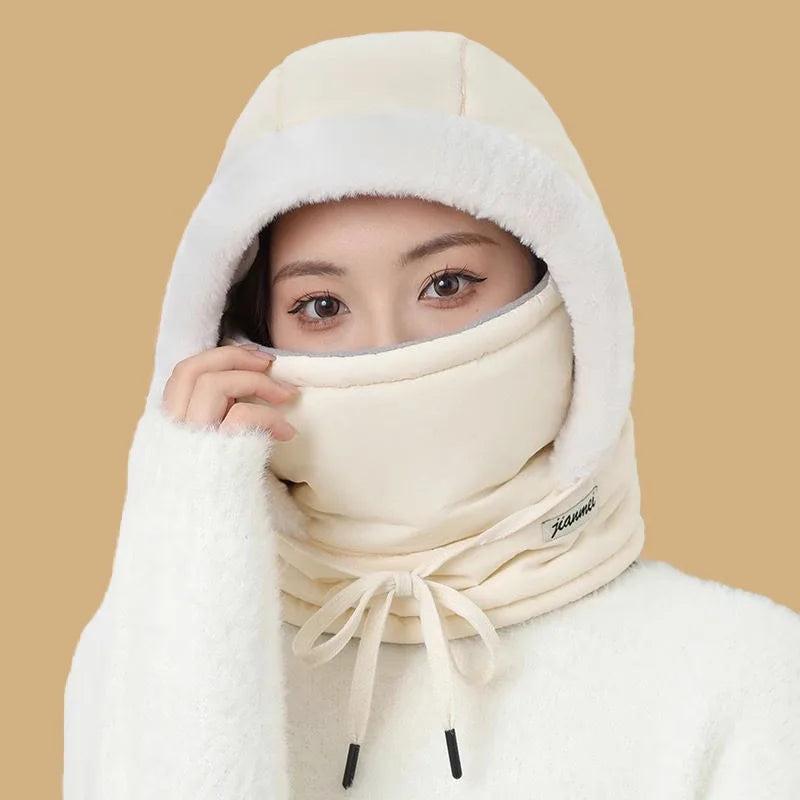 Winter Balaclava Face Mask Neck Gaiter Windproof Warm Ski Head Cover Cap Unisex Adjustable Multifunctional Thermal Cycling Mask
