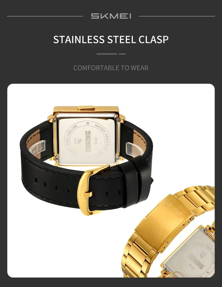 Skmei 2312 Waterproof Clock LED Light Outdoor Digital Sport Electronic Watches Reloj Hombre Fashion Wristwatch For Men Women