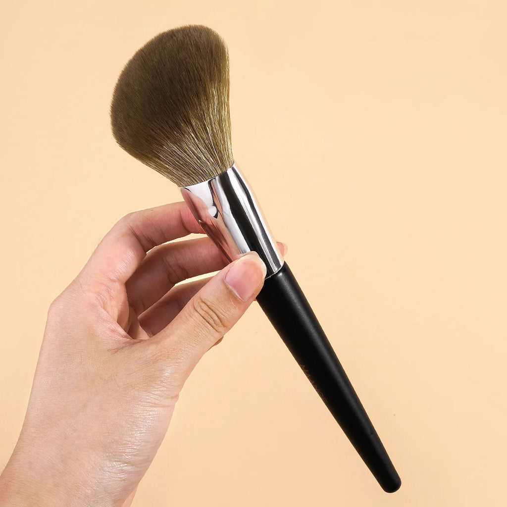MAANGE Professional Slanted Powder Brush Large Soft Dense Hair For Mineral Powder Cosmetics Blending Beauty Tool Kabuki Brush