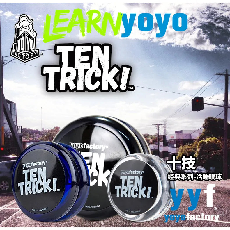 Yoyofactory THE TRICK! Beginner Entry-Level 1A and 2A Professional Responsive Yoyo