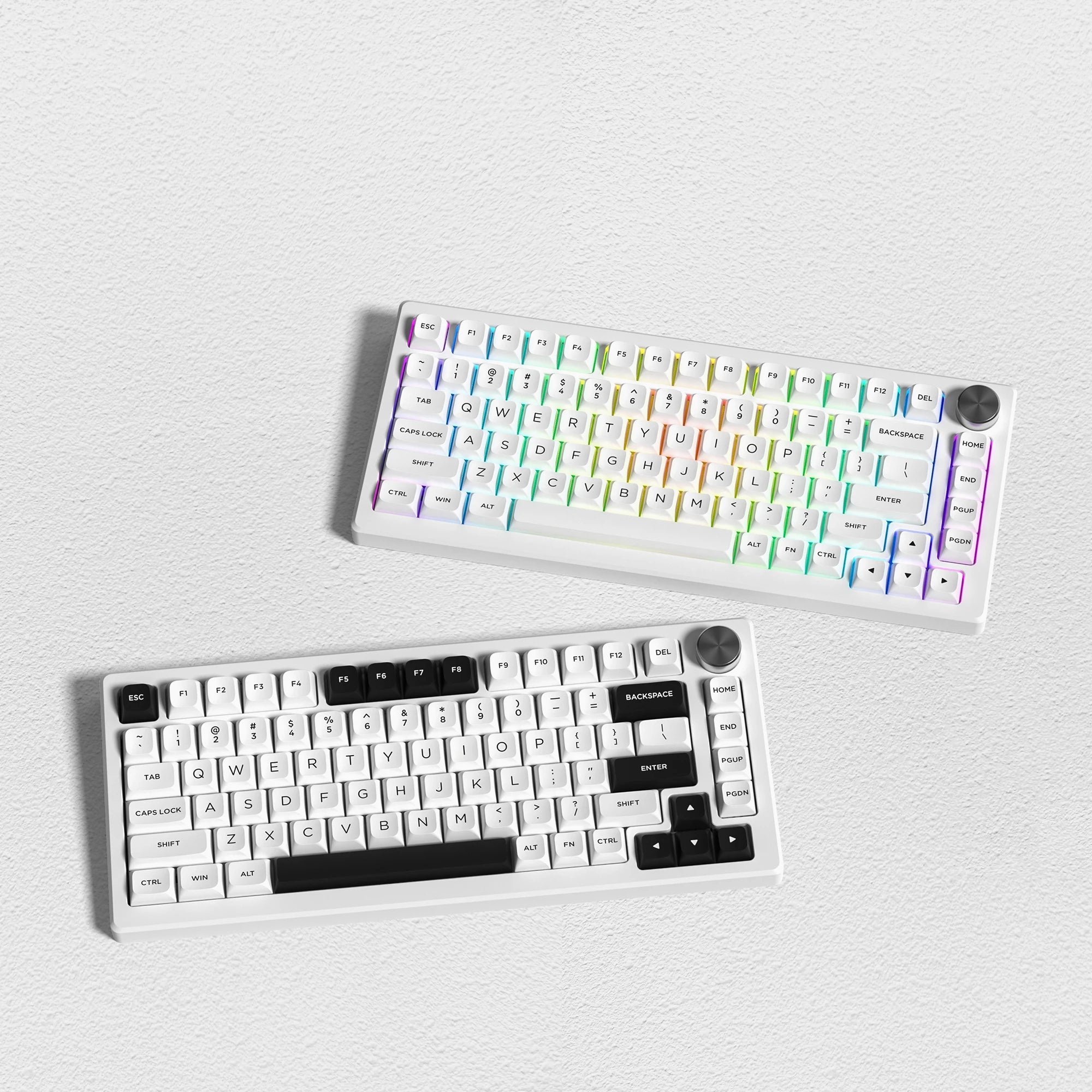 189 Key PBT Double Shot Key Cap ISA Profile Keyboard Keycaps for MX Switches Womier Anne Pro 2 Mechanical Gaming Keyboard