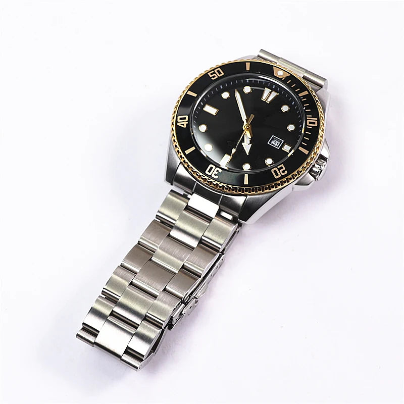 3 Styles 22mm Diving Steel Metal Strap For Duro Mdv107-1A MDV106-1A Watch Wristband Bracelet Watchband Replacement Parts