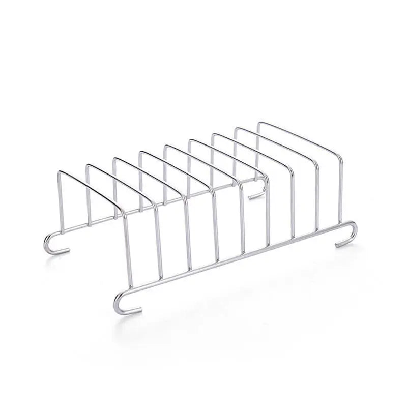 Stainless Steel Toast And Bread Rack Rectangle Food Display Tool For Air Fryer Accessories Food Tool Toast Rack For Kitchen