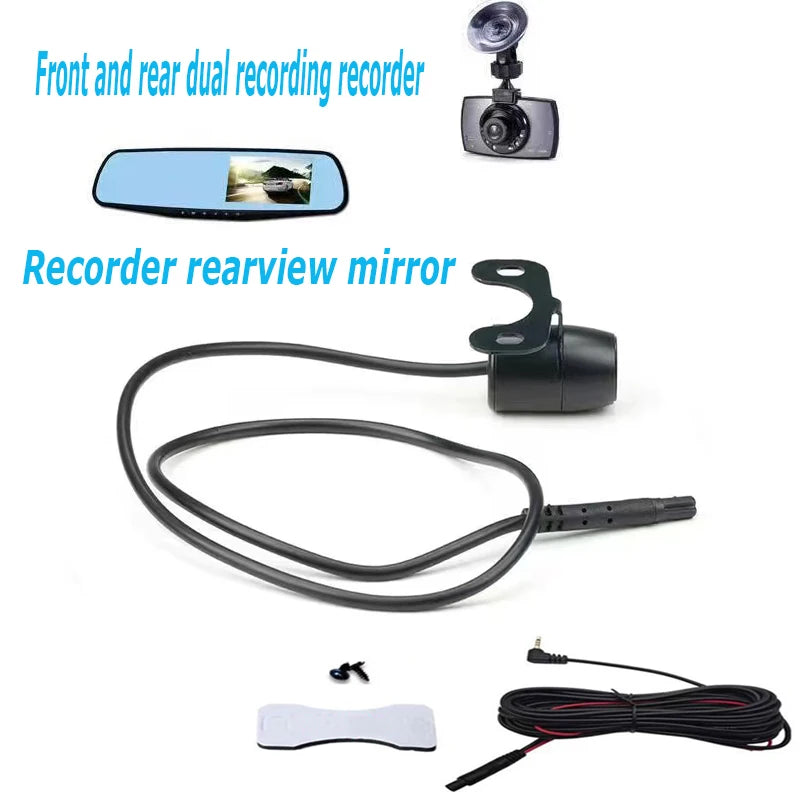 Video reversing camera HD 4Pin Butterfly HD night vision waterproof sunscreen reversing camera night vision