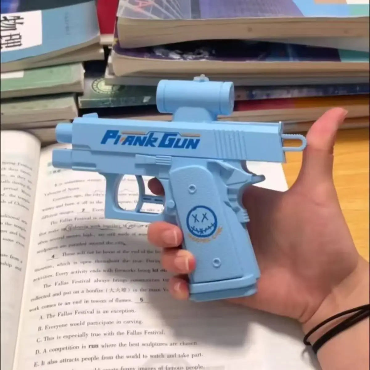 Summer Water Gun Toy - Double-Sided Prank Spray Fun, Reverse Splash Joke for Outdoor Water Fight, Cool Pool Beach Game