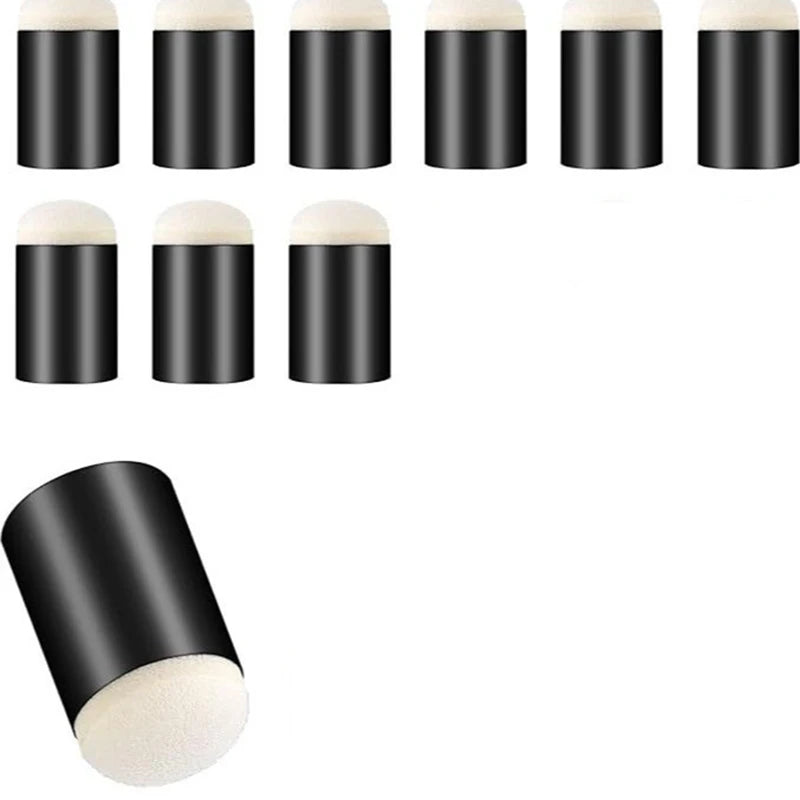 10Pcs Sponge Finger Cots for Coloring The Face and Painting Tools Children's DIY Handcrafted Painting Pressing Finger Cots