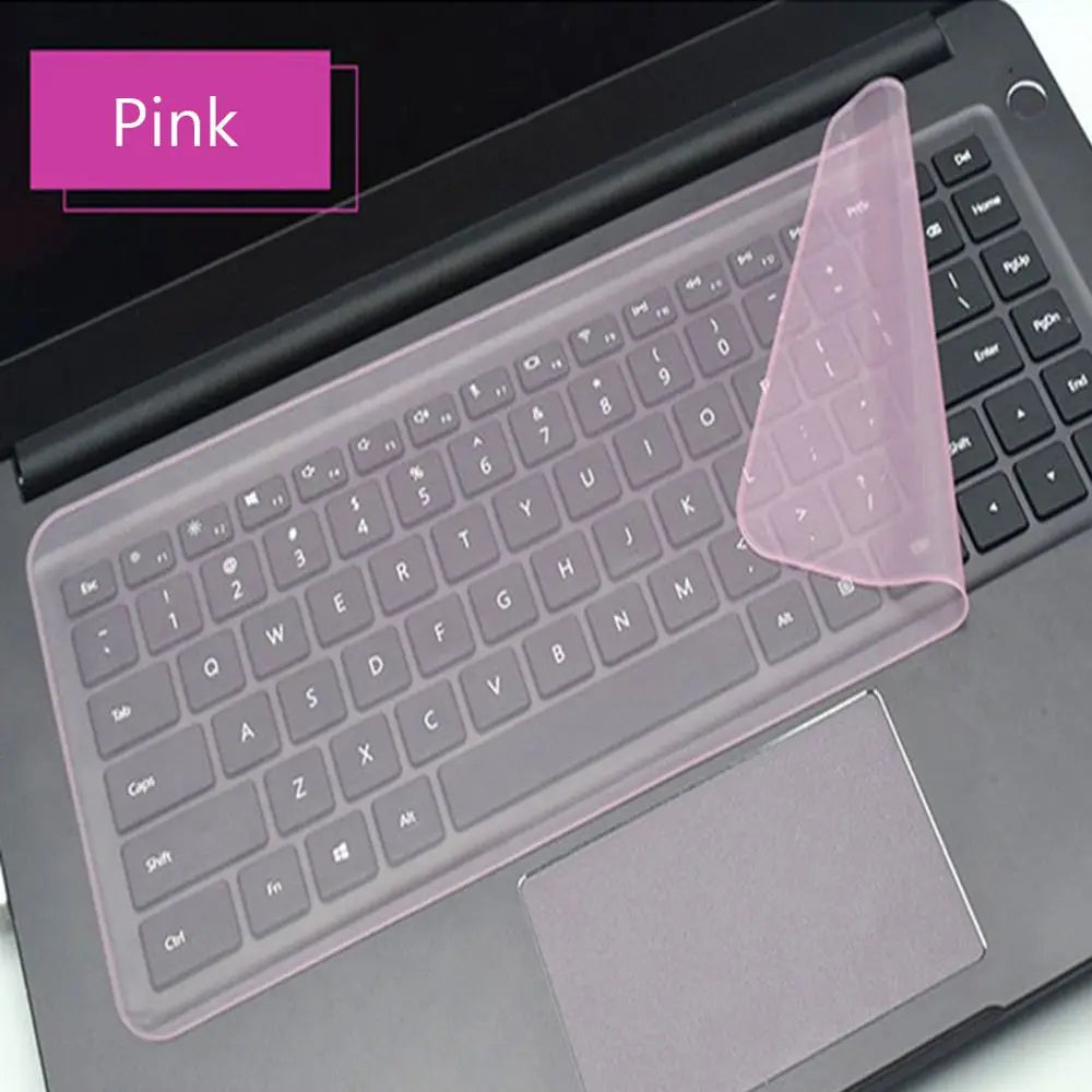 1Pc Universal Keyboard Cover For 12"-17" Laptop Notebook Silicone Protector Skin Laptop Dust Universal Film