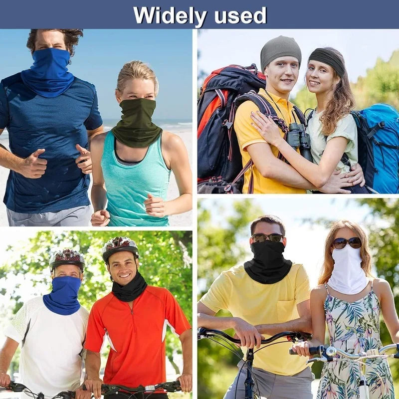 Breathable Sunscreen Scarf Outdoor Fishing Magic Face Scarf Neck Sleeve Cycling Mask Sports Headgear
