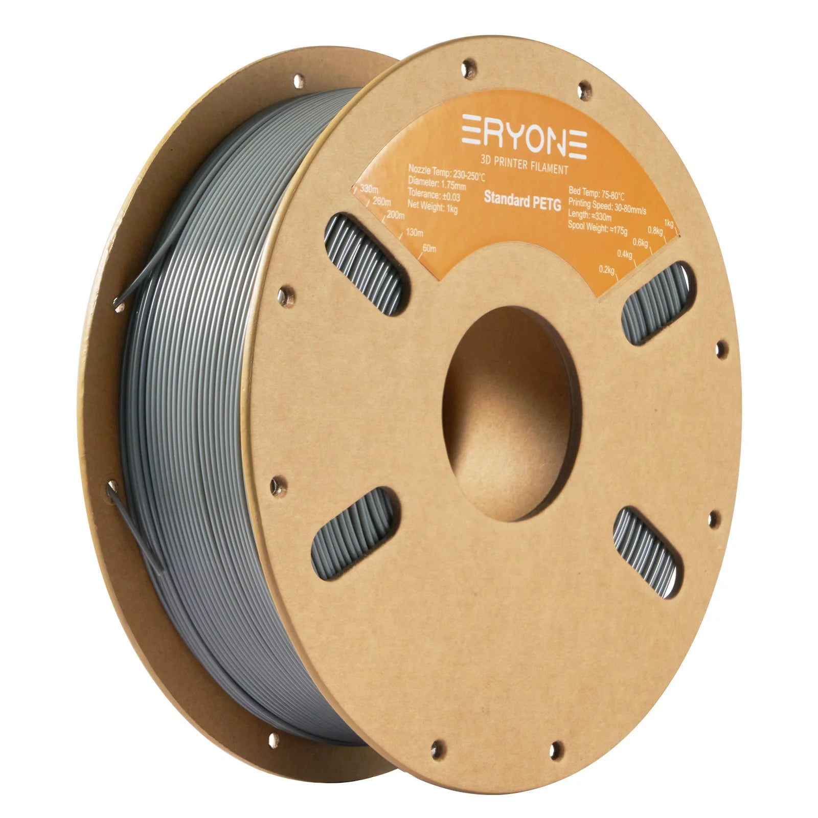 ERYONE 1/5/10KG PETG Filament 3D Print 1.75mm,Multicolor Available,1kg petg filament,3D Printing Filament Wholesal ,1KG/Spool