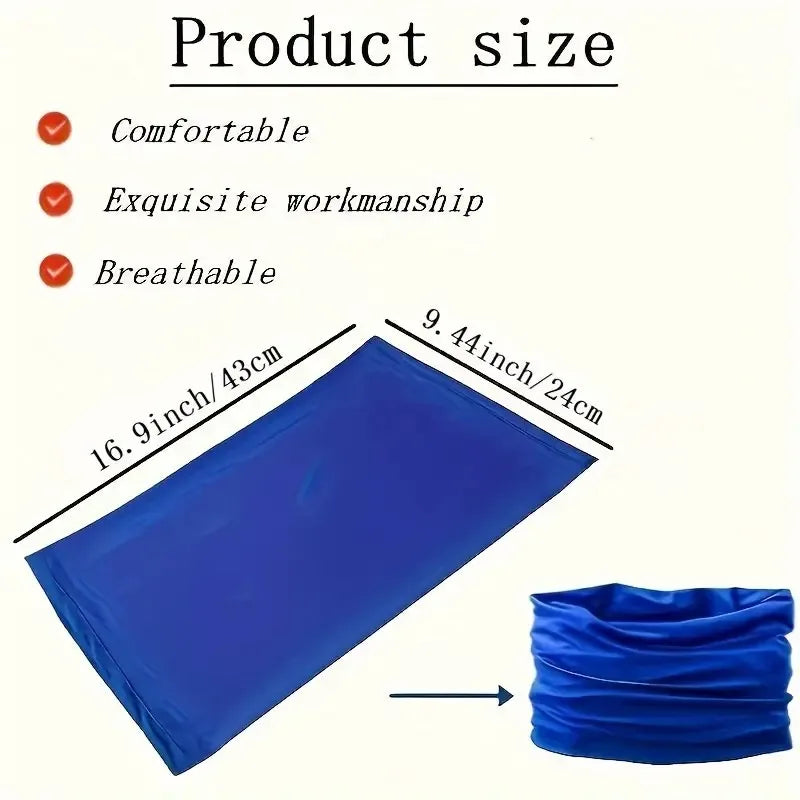 Breathable Sunscreen Scarf Outdoor Fishing Magic Face Scarf Neck Sleeve Cycling Mask Sports Headgear